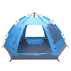 Camping Tent, Waterproof & Windproof Camping Dome Tent Automatic PopUp Quick Shelter with Portable Carry Bag for Outdoor Hiking atmospheric spacious interior pop-up setup family