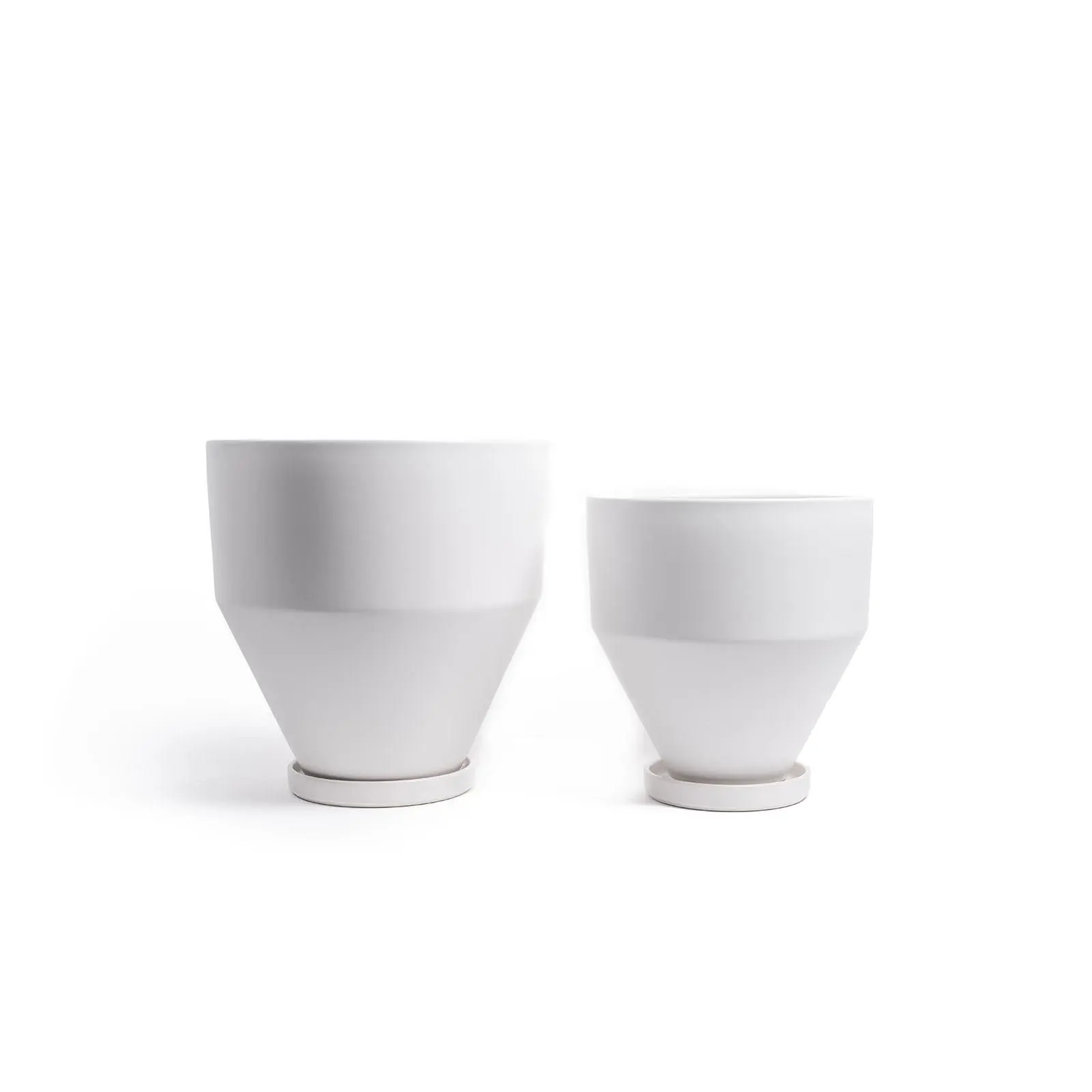 10.5" + 12.5" Nested Jouet Pots with Water Saucers - 2pc/ cspk *Was $98.40 Sale Price $49.20*