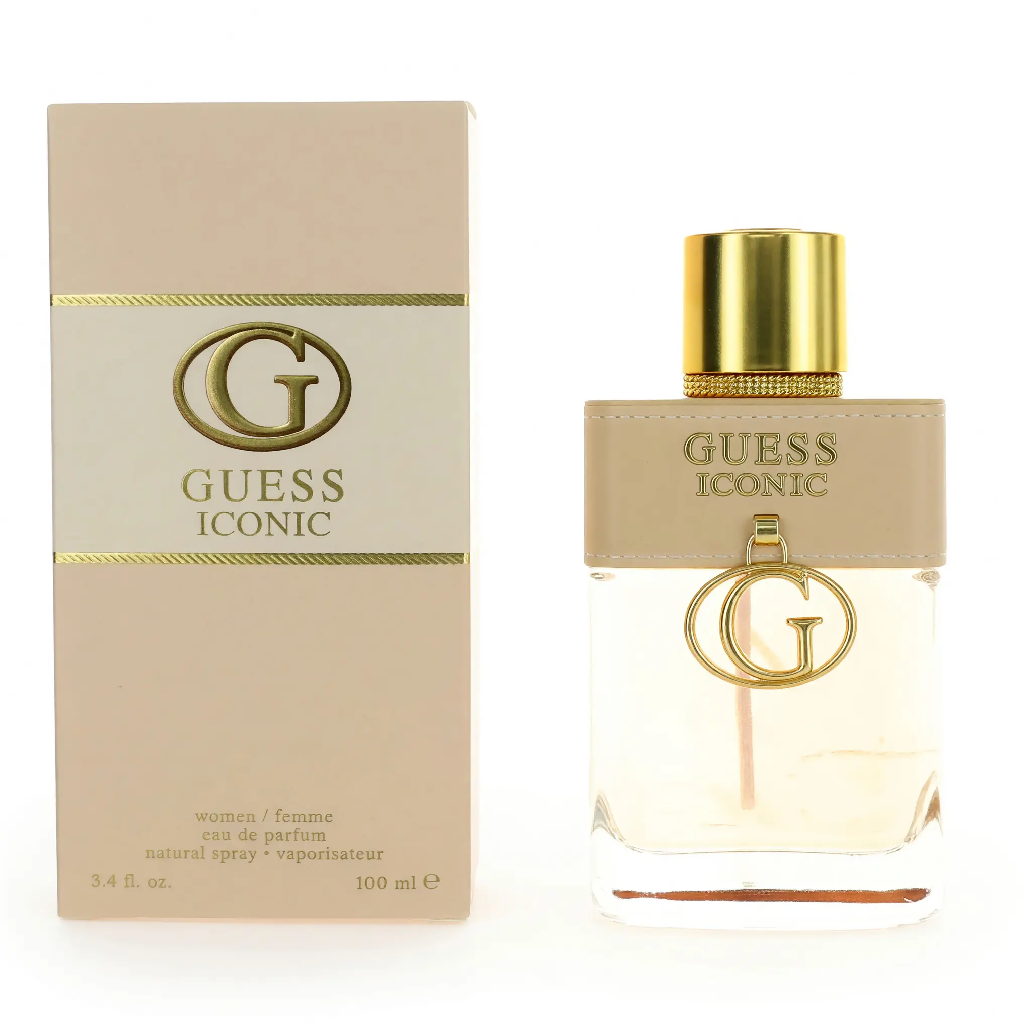 GUESS Iconic Eau de Parfum (EDP) Spray for Women, 3.4 oz - Captivating Scent for the Modern Woman that Radiates Elegance, Smelling Good, Embraces Confidence, Elegant Women's Fragrance