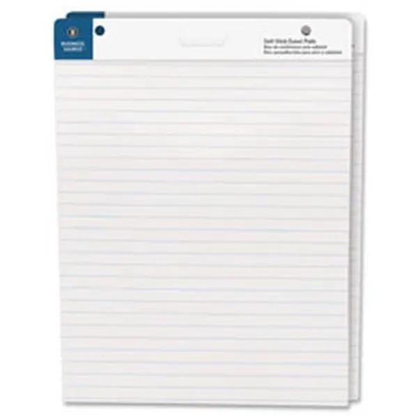 Self-Stick Easel Pads- Ruled- 30 Shts- 25 in. x 30 in.- 2-PK- WE