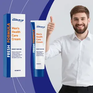 South Moon Men's Body Care Cream with Carbomer & Allantoin - Relieves Discomfort, Moisturizes, Cooling Sensation, 20g