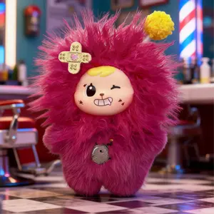 Bao-ao-Tony Magic Hair Salon DIY Blind Box Plush Series – Limited Edition Collectible Plush Dolls | Hair Transformation Mystery Box | Aesthetic Desk Display Toy