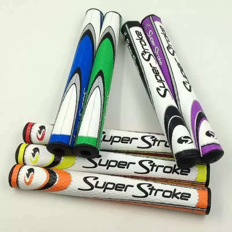 Golf Club Putter Grip - Classic PU Leather Design for Men, Thick Comfortable Hand Feel, Multi-Color Essential Golf Accessory