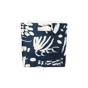 Abstract Felt Storage Bin