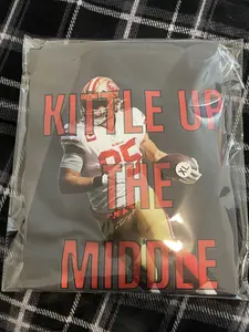 49ERS - Kittle up the Middle Tee shirt