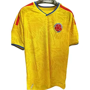 Colombia Season 2026 Home Soccer Jersey - Men's Sport, Football Top - Full Print Logo