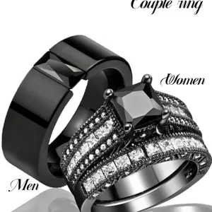 Fashion couple rings for men and women, stainless steel, wedding rings, anniversary rings, fashion Valentine's gifts, festivals, dating