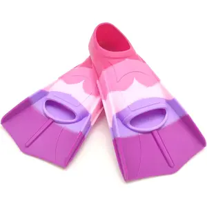 Swimming Training Fins,Kids Swim Fins,Comfortable Swimming Flippers Suitable for Children,Beginners,Girls,Boys,Adults