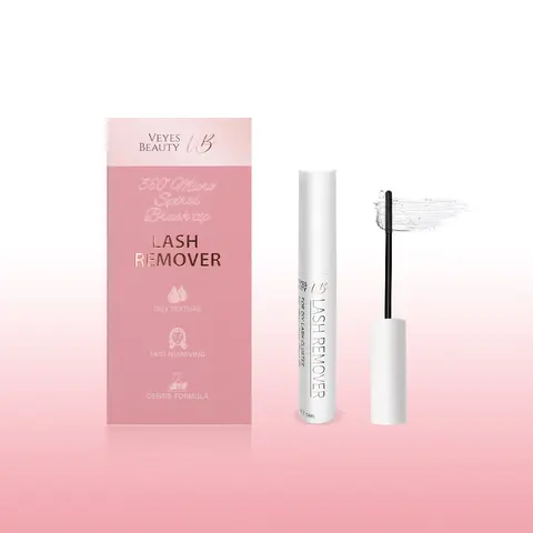 VEYESBEAUTY Oil-Based Mineral Oil Makeup Remover (5ml) - Single Item for DIY Eyelash Extensions, Self-Application Home Use