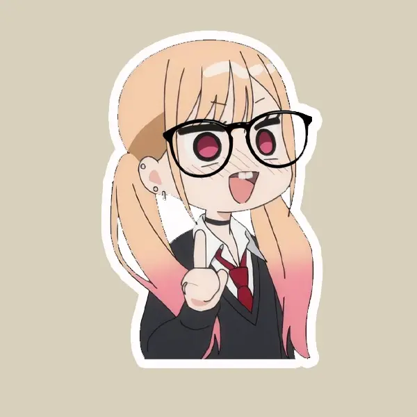 Marin Kitagawa cute sticker Marin Kitagawa cute sticker