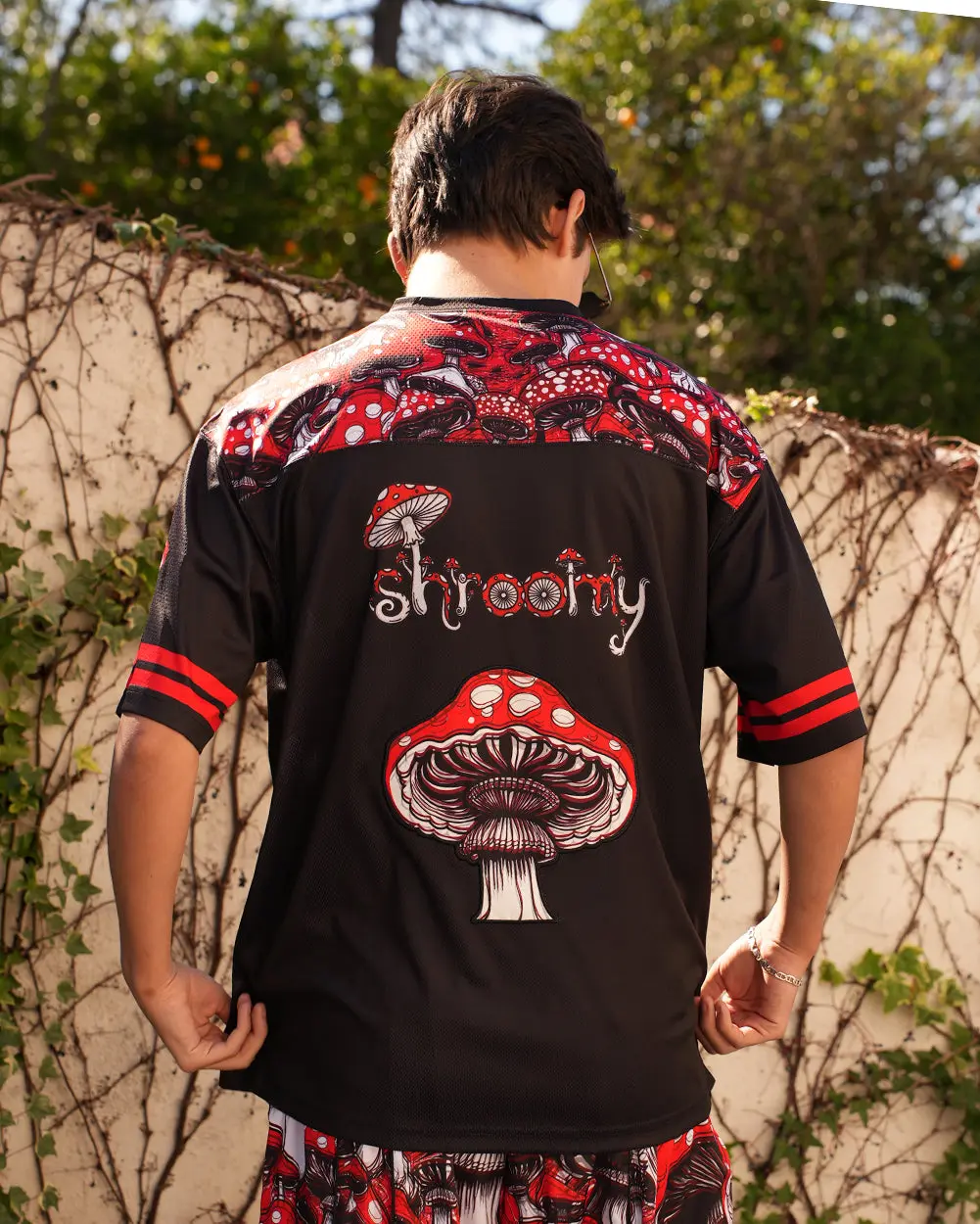 Secret of Life Mushroom Football Jersey