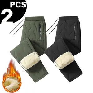 A two-piece solid-colored men's trousers set, suitable for walking, shopping and daily commuting, has become very popular