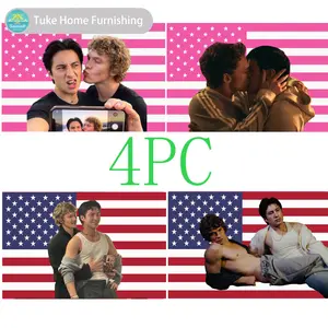 Vintage Heated Rivalry Tapestry, Retro Game Day Flag, Sports Aesthetic Wall Decor, Classic Competition Banner, Bedroom Dorm Decor for Fans