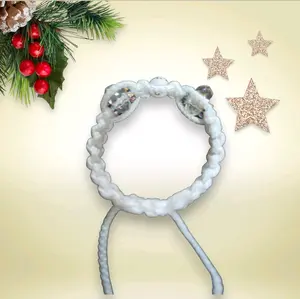 Macrame Bracelet with Crystal Bead and Cross Charm for Women