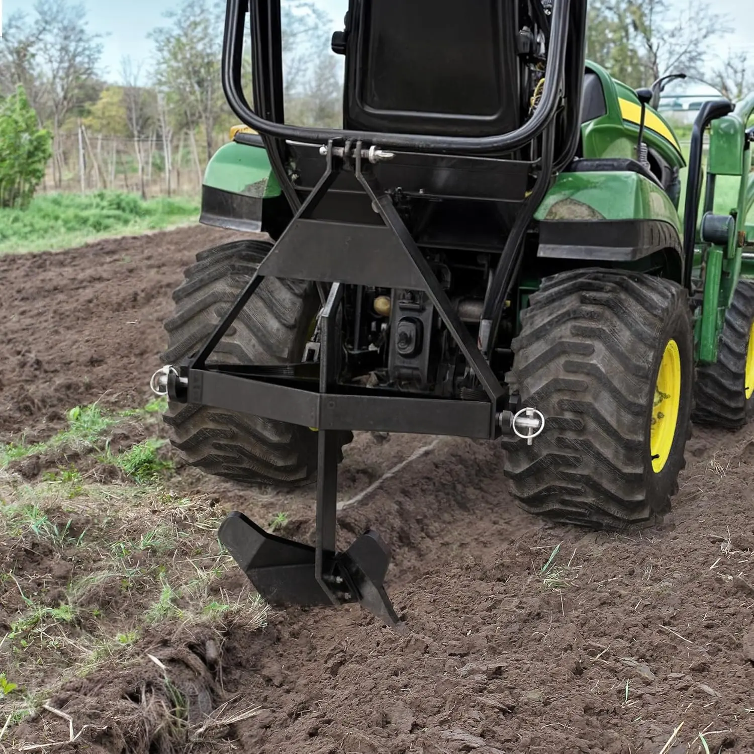 【fathersdaygift】OEDRO Middle Buster for Category 1,3 Point Quick Hitch Tractors, Furrows and Harvests Potatoes