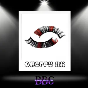Blazing Beauty Co Cherry Ak  Cosmetic Eyelashes Extensions Makeup two toned red and black Cosmetic
