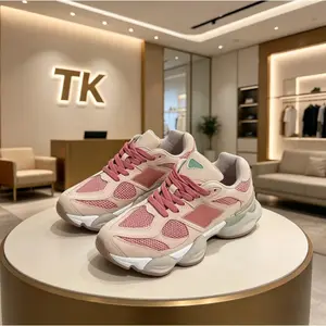 New Suede Dad Shoes - Women's Retro Chunky Sneakers, Casual Comfort Running Shoes, Trendy Y2K Platform Trainers for Daily Wear