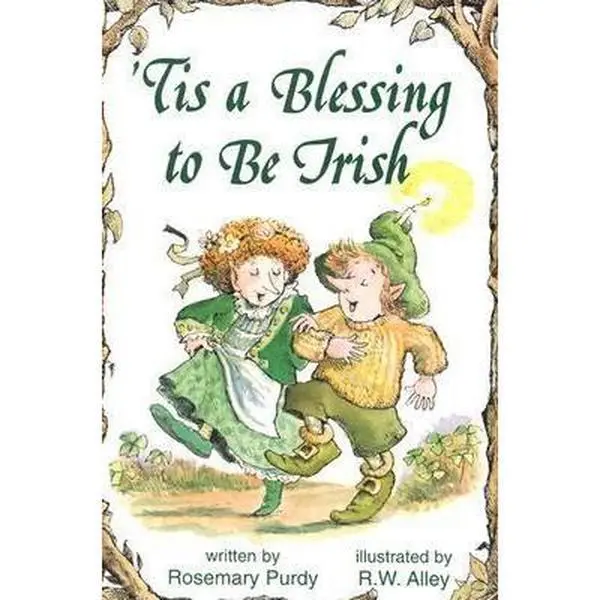 USED Book - 'Tis a Blessing to Be Irish (Elf Self Help) by Sharon McCullough (Paperback) - english