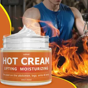 Caffeine Body Hot Cream, Firming & Lifting Balm, Moisturizing & Skin Tightening, Moisturizing Shaping Cream, Body Contouring Cream, Ideal Pre-Workout, 50g, Suitable for All Skin Types