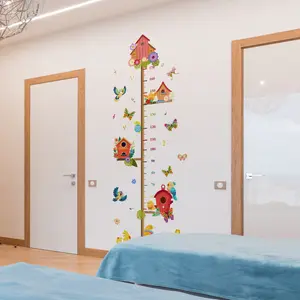 Animal Bird Nest Wall Stickers Set (30x90cm X 2), Decorative Wall Decals for Bedroom Living Room Bathroom Background Walls M12081