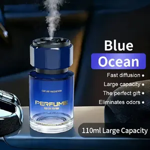 Car air freshener - Cologne scent, fresh ocean fragrance, long-lasting aroma, car interior décor, men's car fragrance, suitable for bedrooms, bathrooms, home décor, air freshener, and also a party and holiday gift