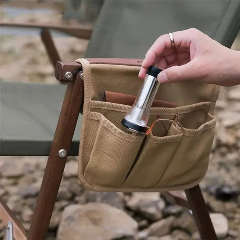 Large-Capacity Multi-Purpose Hanging Camping Gear Storage Bag, Portable Organizer for Outdoor Hiking & First-Order BBQ Parties
