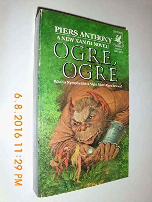 USED Book - Ogre, Ogre (The Magic of Xanth, No. 5) by Piers Anthony (Unknown) - english