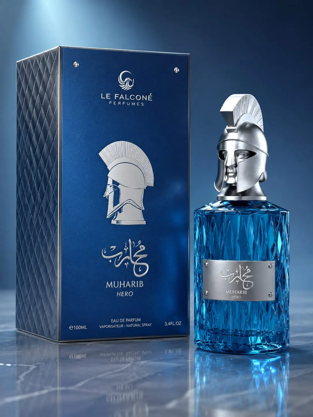 MUHARIB HERO MEN EDP - 100 ML (3.4oz) BY LE FALCONE