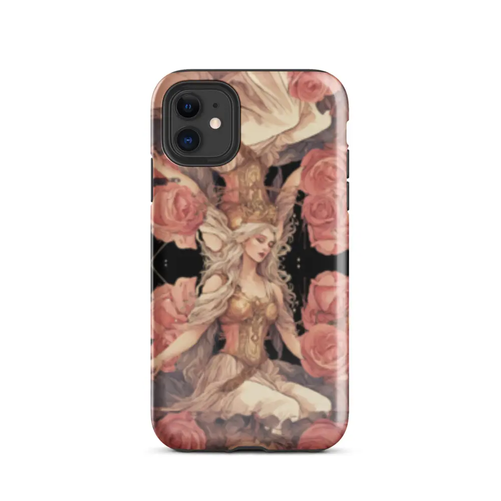 Enchanted Rose Queen Vintage Fairy Cellphone Tough Case - iPhone® Accessory, Protective Shell, Mystic Diva Cover for Devices, Phone Protector Accessories