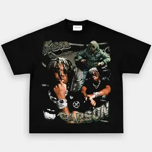 Ken Carson Shirt Vintage Rapper Graphic Tee for Men Women Rap Hip Hop Merch Concert Y2k Streetwear