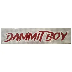 Dammit Boy Sticker