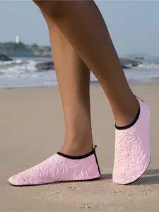 Unisex Springbreak Indoor Barefootshoes Easy-On Yoga Shoes Women Barefootshoes Foldable Water Shoes Breathable Gymshoes, Men Quick-Dry Beach Shoes, Couples' Style