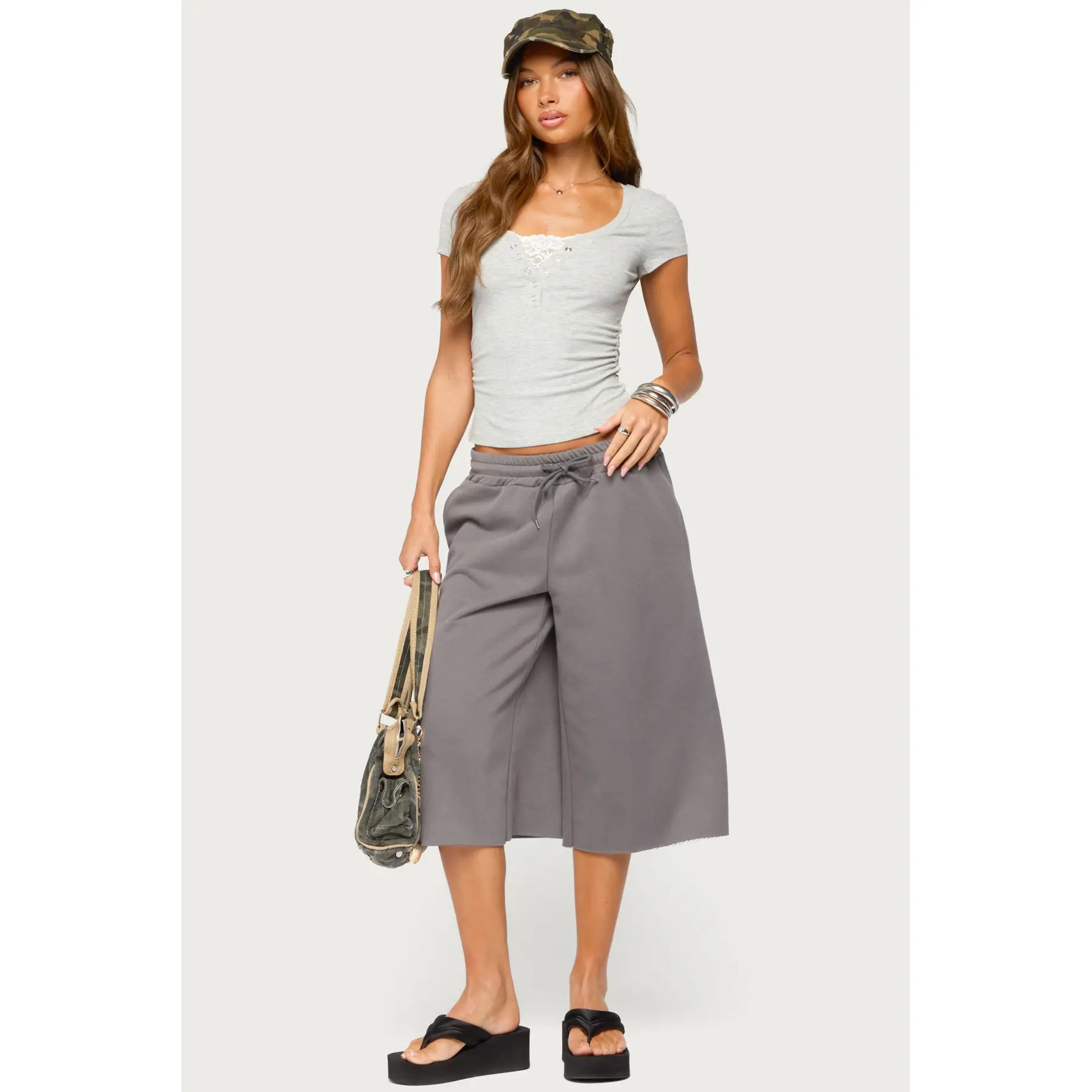 Amika Oversized Bermuda Shorts