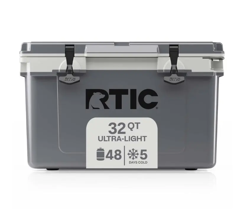 RTIC Ultra-Light 32 Qt Hard-Sided Ice Chest Cooler, Fits 48 Cans