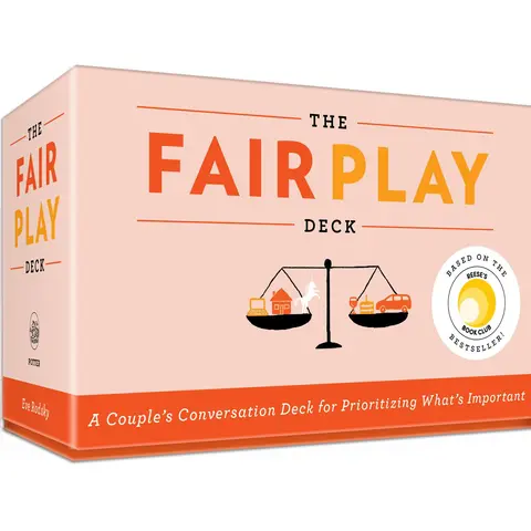 The Fair Play Deck: A Couple's Conversation Deck for Prioritizing What's Important -- Eve Rodsky - Other