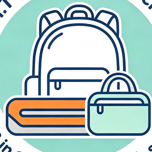 3 in 1 school backpack set