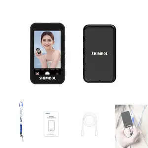 Shimbol CP5 Mini Selfie Monitor Screen 2.2 inch for Phone Vlog Live 480×800P Screen Resolution/Screen Zoom in/30m Trasmission Range
