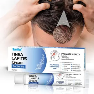 Sumifun Tinea Capitis Cream Tea Tree Oil 20g Anti-Itch Skin Repair Ointment for Dermatitis & Acne Treatment Healing Therapeutic Body Glaze body glaze
