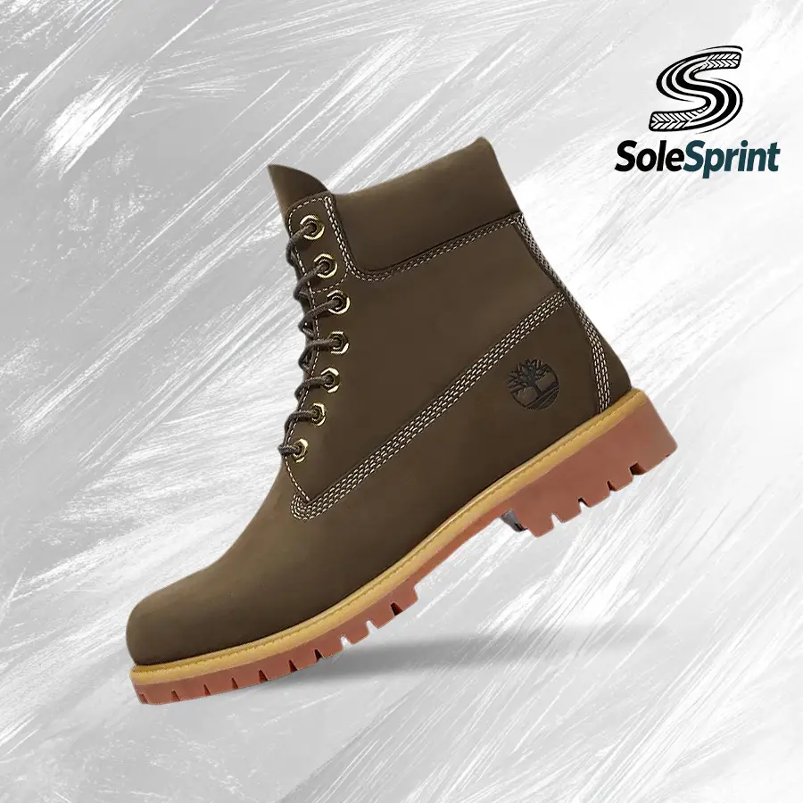 Timberland 6" Premium Waterproof Boots - Men's Lifestyle Footwear, Shock-Absorbing Comfort, Lightweight Durable Build, Outdoor Walking & Street Casual Use, Back to School - TB0A2P6W A6Q