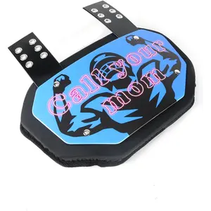 Youth Football Rear Back Plate Lower Back Protector Bone Protect Shield for Football Shoulder Pads