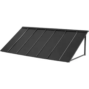 VEVOR Fixed Metal Awning 44x 24 in, Window Awning Door Canopy, Stable Triangle Steel Frame Awnings for Doors Exterior Rain, and Snow Sunlight Protection for Door Entrance, Windows, Porches, BalconiesVEVOR Super Brand Day