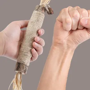 XXL Jumbo Cat Chew Toy, Extra Thick Raffia and Sisal Stick, Teeth Cleaning Molar Rod for Indoor Cats and Kittens