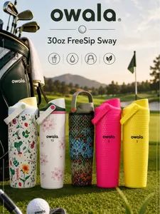 Owala 30oz, 32oz FreeSip Sway; Azalea 13 - Mother Nature - Off The Hook - Thats A Gimme - Early Birdie - With At Heart - So Eggstra -  Weekender