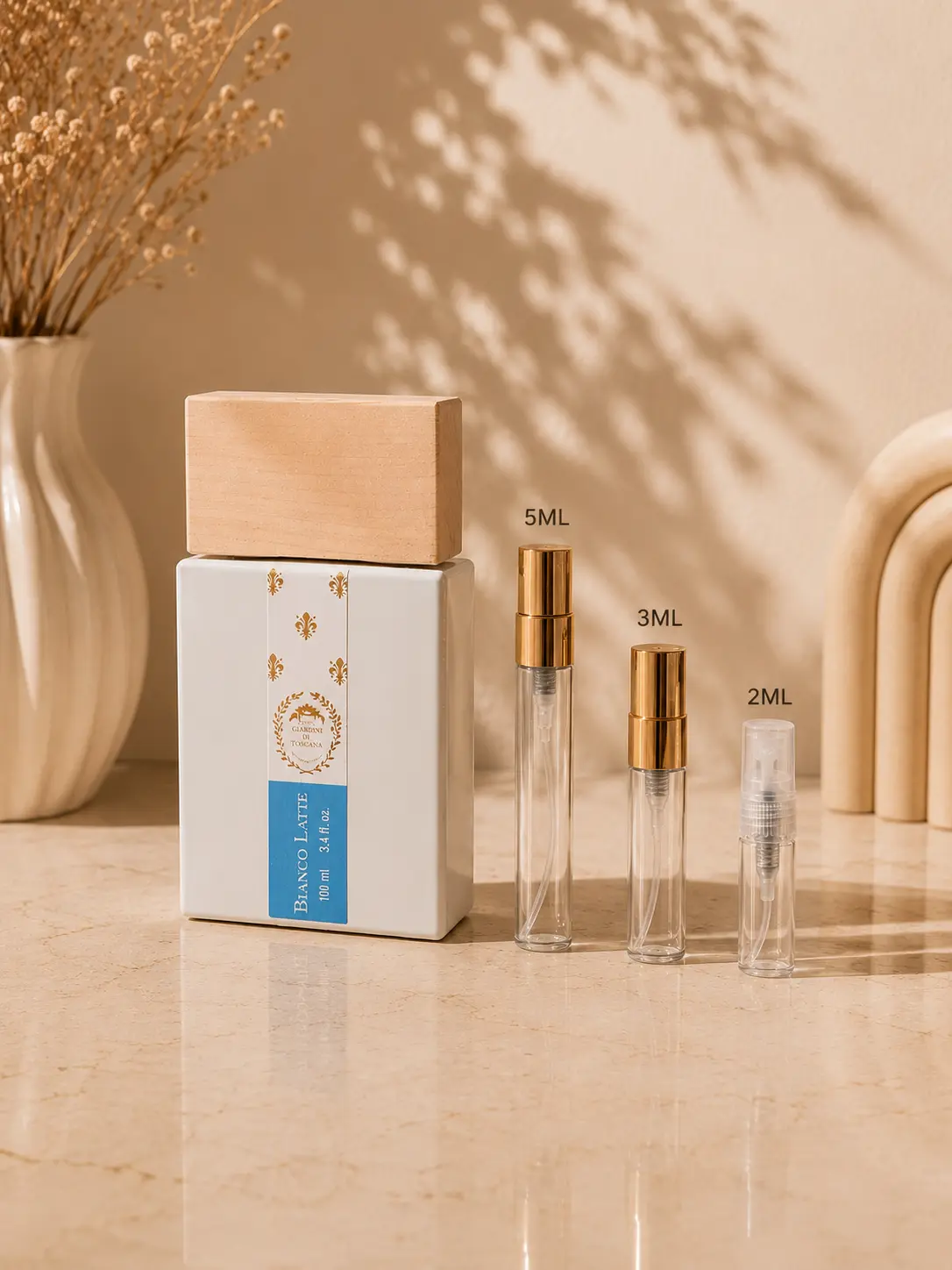 Vanilla Caramel Gourmand Perfume Spray Sample -    2ml , 3ml, or  5ml / Creamy Sweet  Unisex Fragrance,