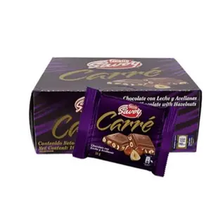 SAVOY CARRÉ Hazelnuts Mini / SAVOY CARRÉ Avellanas mini (16/25g) SAVOY CARRÉ Hazelnuts Mini / SAVOY CARRÉ Avellanas mini (16/25g)
