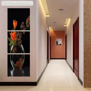 1 piece 2D flat design freely cut wall sticker 50x160 cm Elegant Flower Wall Sticker Self-adhesive wall stickers for decoration, suitable for refrigerators, cabinets and wardrobes, modern kitchen ho