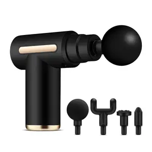 Portable Handheld Fascia Gun, Digital Display Muscle Massager, Deep Tissue Massage Device, Therapy, Ideal for Body Pain Relief