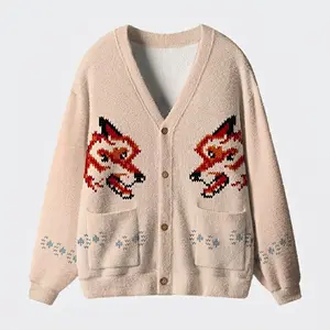 Fox Cardigan (Space Rescue Mission) Geek Cardigan Sweater