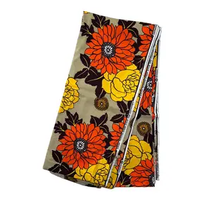 African Wax Print Sold by the Yard, 100% Cotton, Ankara