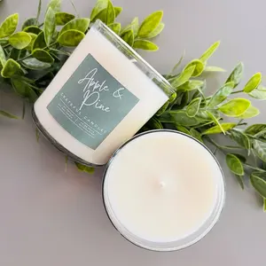 Apple & Pine candle Fall limited candles natural candles